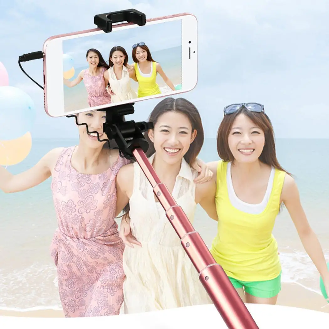 Portable Non-Slip 360 Degree Rotation Remote Control Bluetooth Selfie For Phone Multifunctional Stick Tripod | Электроника
