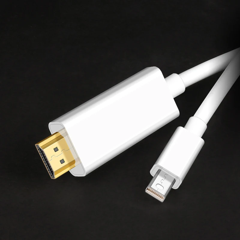 Mini display port to HDMI Cable DP Thunderbolt 4 K адаптер Switch для MackBook Ai| |