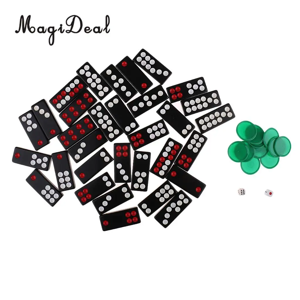 MagiDeal китайский Pai Gow Paigow набор плитки для игры в казино вечерние забавные игрушки