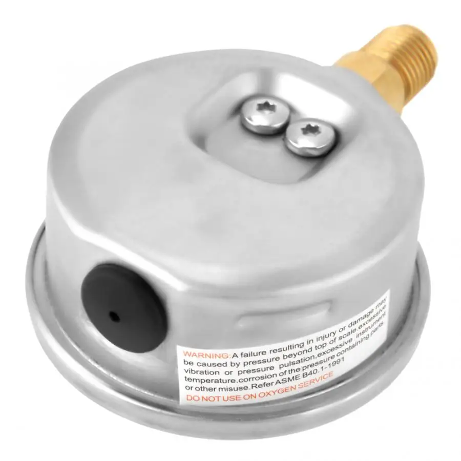 Измеритель давления в шинах 0 250 бар 3750PSI G1/4 63 мм гидравлический вакуумный