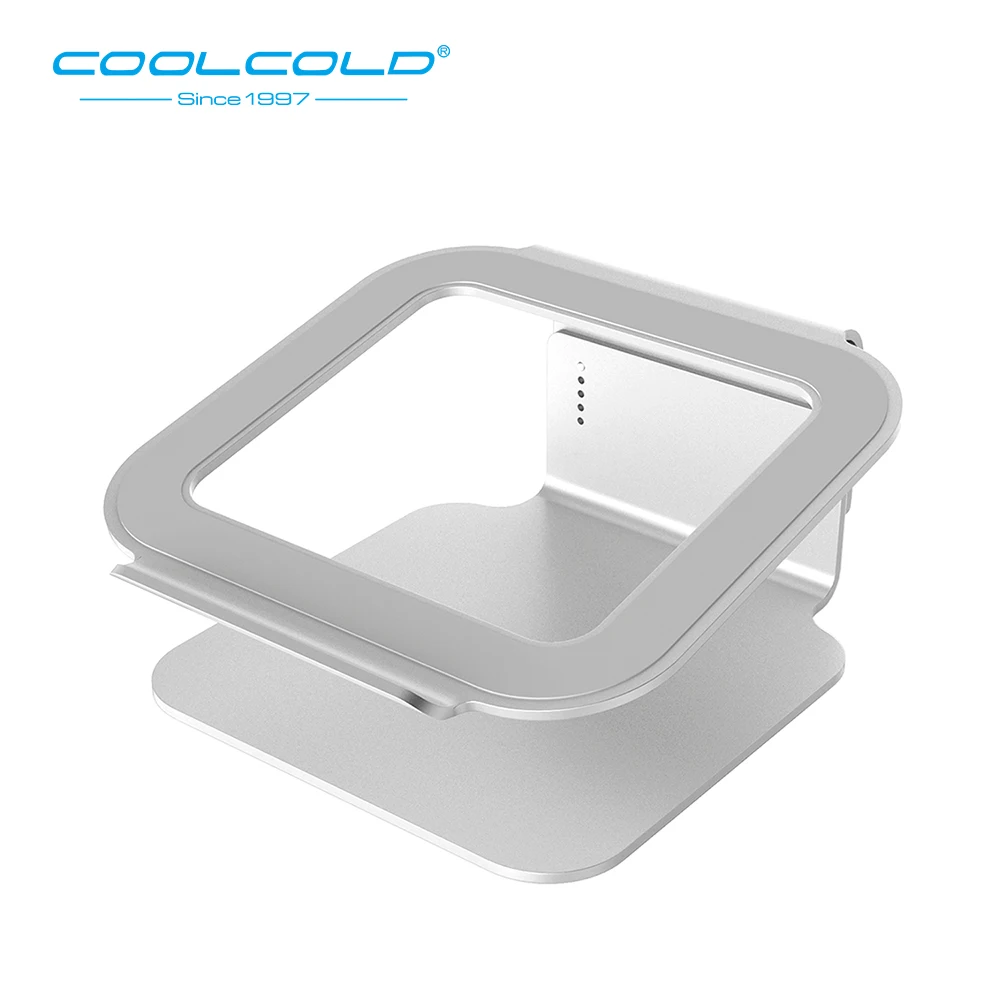 Охлаждающий алюминиевый держатель COOLCOLD для ноутбука охлаждающая подставка 12