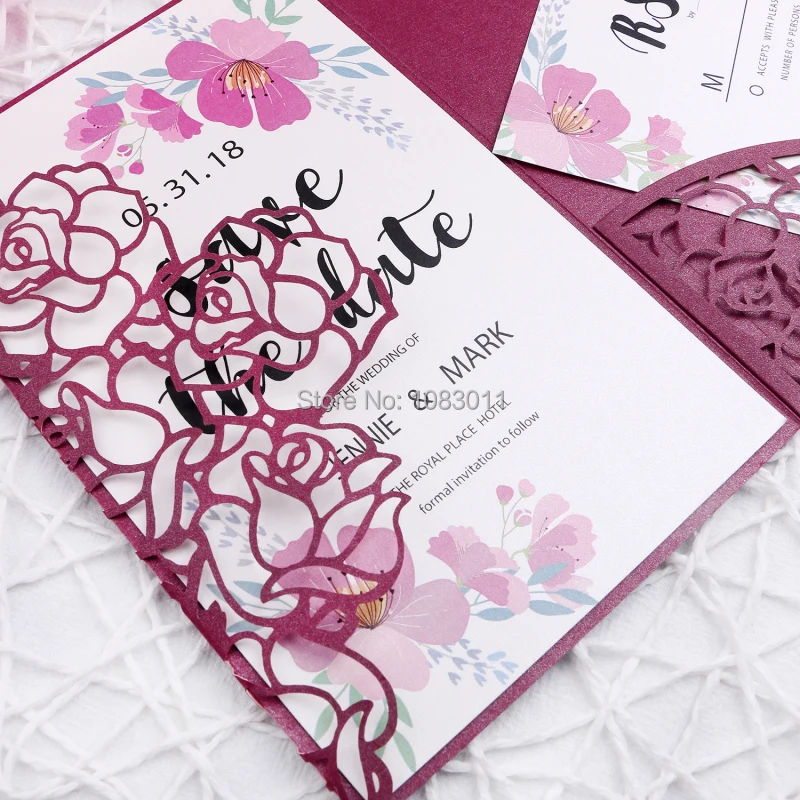 20 шт. пригласительные открытки для свадебной вечеринки|Открытки и приглашения| |