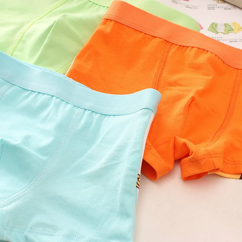 4 шт. хлопковые трусы боксеры для мальчиков подростков|panties boys|children's underwearkids