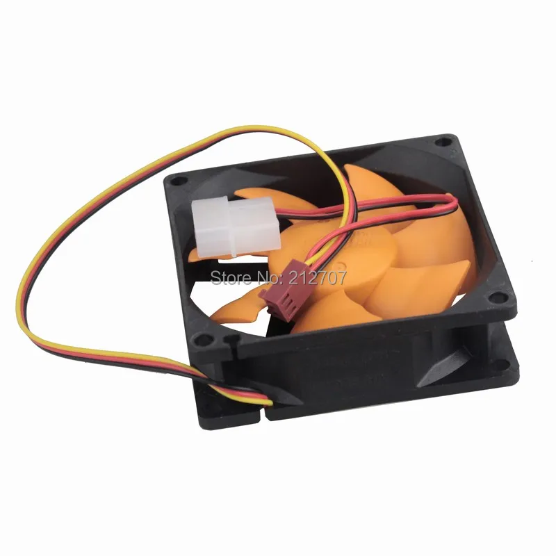 1 шт. Gdstime 8 см 80x80x25 мм 8025 DC 12V 80 охлаждающий вентилятор для ПК охлаждения корпуса