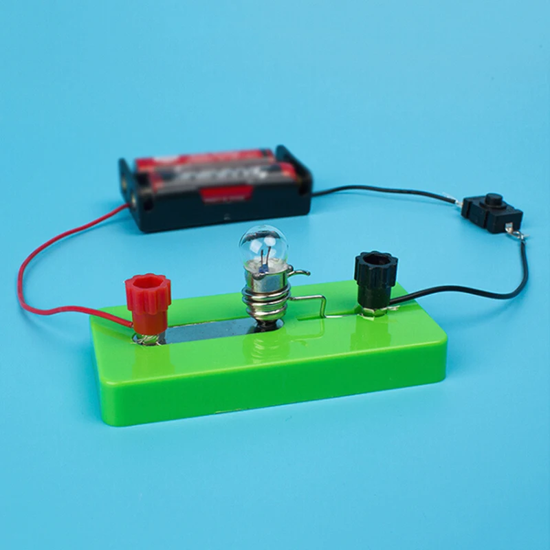 Набор для обучения электрической цепи Детская школьная игрушка изучения света