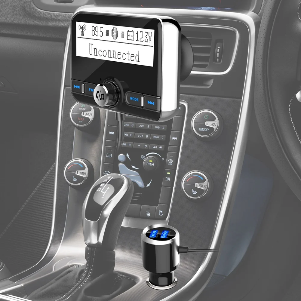 Bluetooth Fm передатчик беспроводной автомобильный модулятор Автомобильный Mp3 плеер