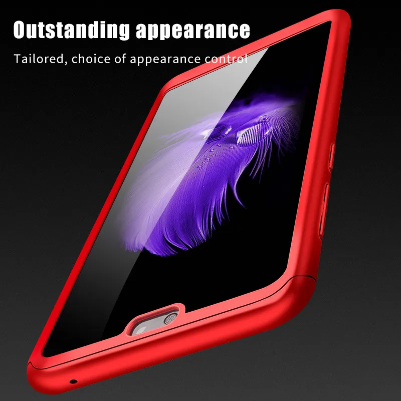 360 полный защитный чехол для Huawei Honor 20 Pro 10i 20i 8C Y6 Y7 P Smart Plus 2019 P30 Lite P20 Mate Жесткий ПК |