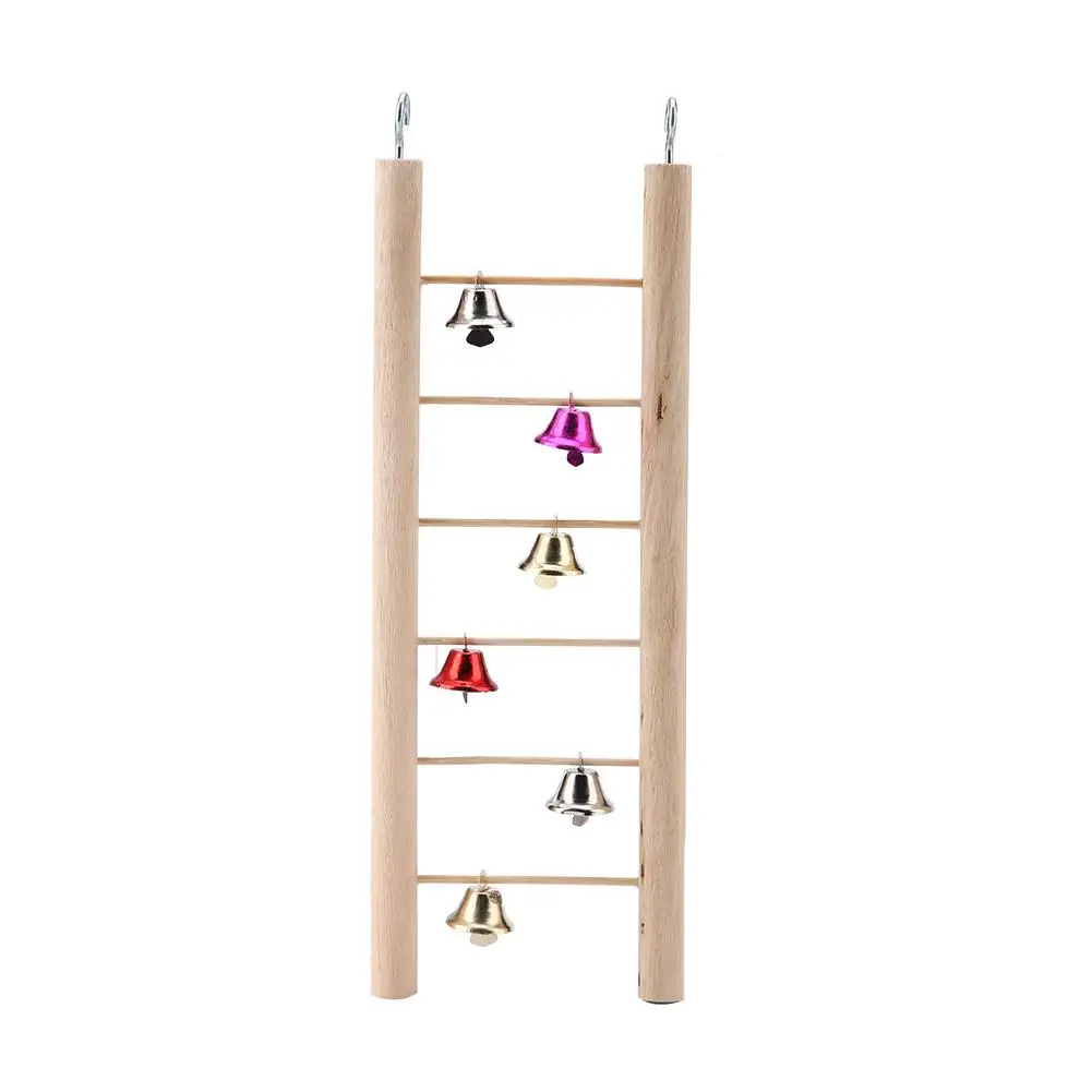 Zerodis товары для Птиц Деревянная лестница птиц скалолазания Подвесные качели