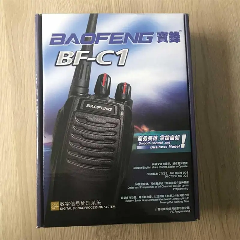 Baofeng C1 портативная рация BF уличная на строительной площадке Civil Hotel двухстороннее