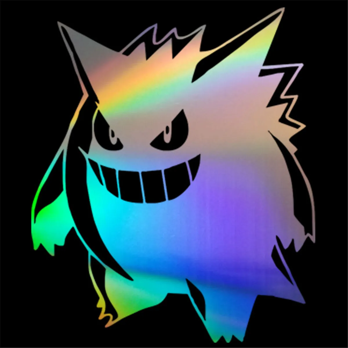 Покемон Призрак Gengar автомобиль автомобильная виниловая ноутбук Мотоцикл Окно