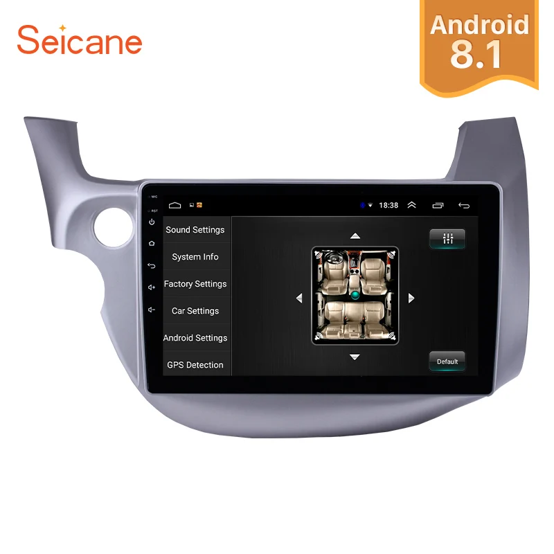 Seicane Android 8 1 HD 10 &quot2Din GPS автомобильный радио головное устройство стерео для Honda 2007