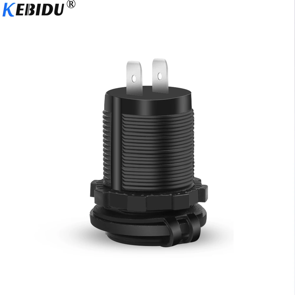Универсальное автомобильное зарядное устройство KEBIDU с двумя USB портами usb