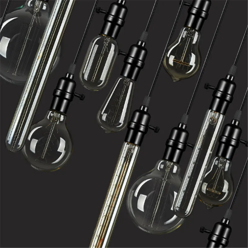 Лампа накаливания CLAITE Retro Edison светильник 220 В 40 Вт 60 A19 ST64 T10 T30 T185 G80 G95 G125|Лампы