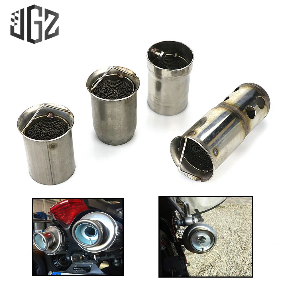 Универсальный выхлопной глушитель из нержавеющей стали для мотоцикла|Выхлопные