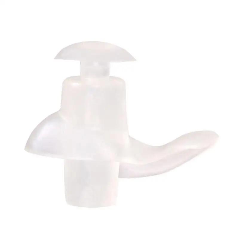 Рамка 1 пара затычек для ушей Мягкие силиконовые водонепроницаемые пылезащитные