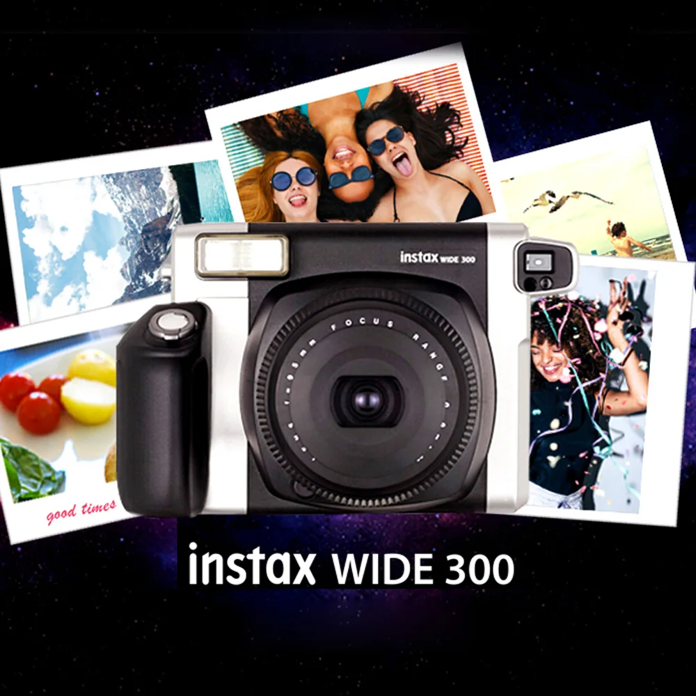 Пленка Fujifilm Instax WIDE300 широкий формат изображения с аккумулятором наручный ремешок