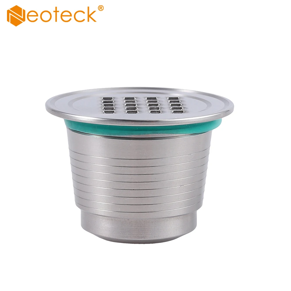 Neoteck из нержавеющей стали многоразовый фильтр для кофе капсульный Pod