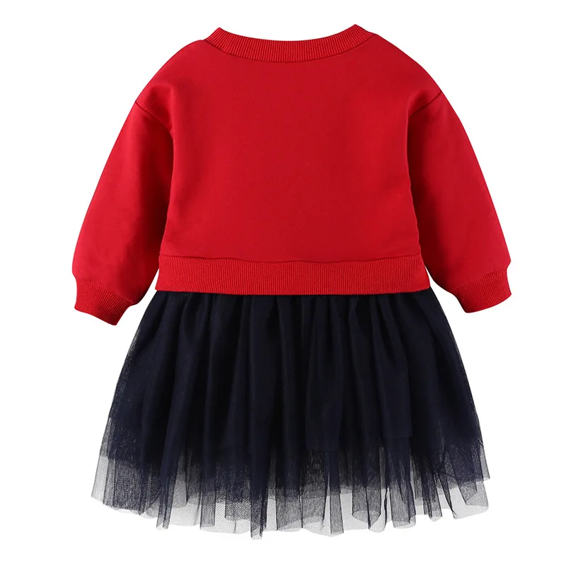 Infant Baby Girls Dress 2019 Spring Long Sleeve princess girls dress Cute Kids Clothes Toddler Party For 2 3 4 5 6 7 8 Yrs | Детская