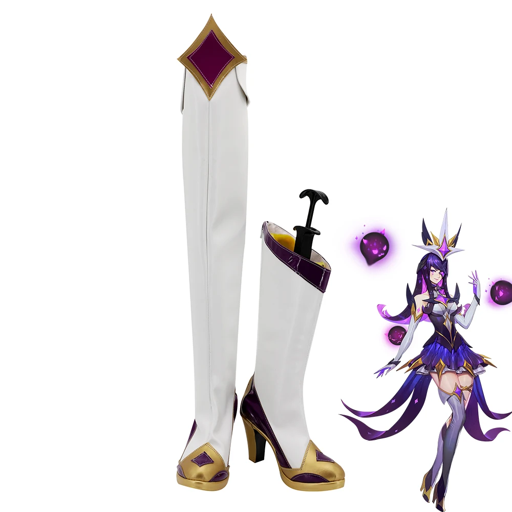 

League of Legends LOL Star Guardian Syndra Cosplay Shoes Women Boots