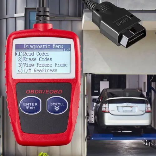 MS309/OBD2 OBDII сканер считыватель кодов диагностический тестер автомобильный