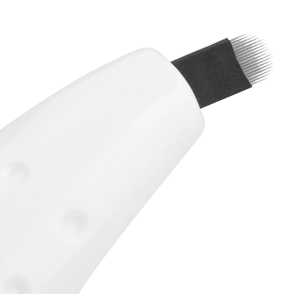 Manual Microblading Pen with Needles Plastic Handle Makeup Tool Permanent Tattoo Disposable Pens | Красота и здоровье