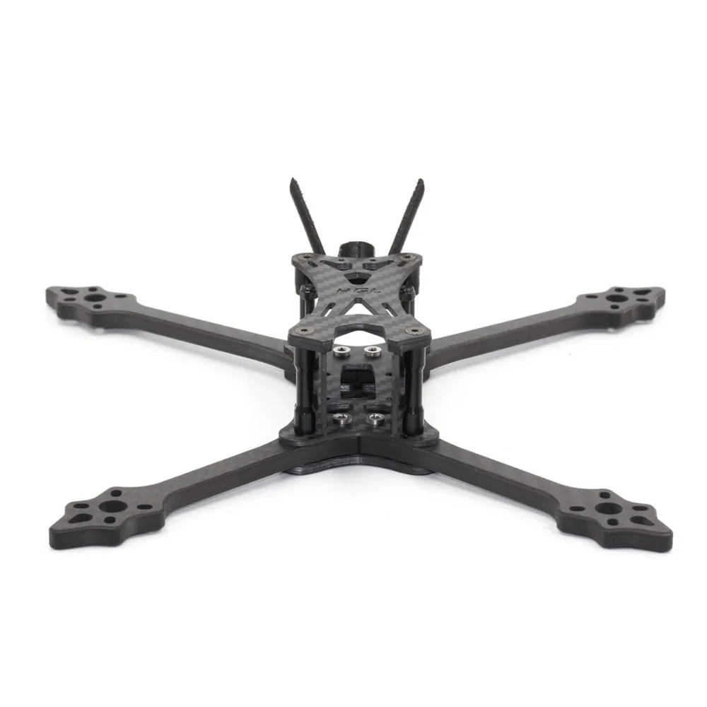 HGLRC Wind5 5 дюймовая гибридная фотоколесная база 233 мм/рукоятка 6 мм для FPV гоночного