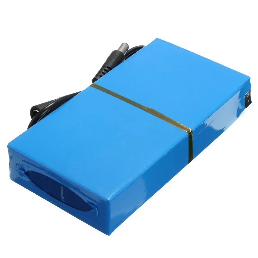 Прочный 12 V 3500 мА/ч наружная перезаряжаемая литий ионная DC12V DC12.6V как на картинке