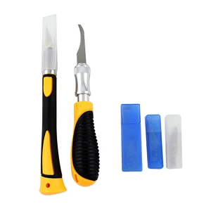 скальпель ножи 11 Шт. Ножи Нож Дерево DIY Гравировка Скульптурные Долото Деревообрабатывающая Резки PCB ПЛАТЫ Ремонт Новый Резак для Бумаги