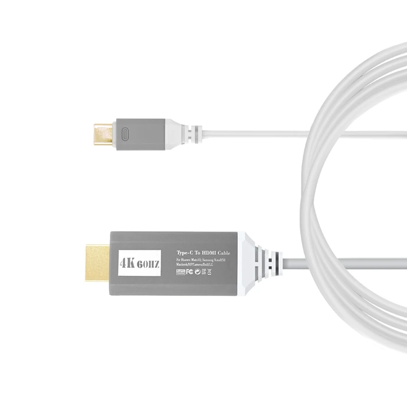 Тип C к Hdmi Usb 3 1 Ultra Hd 1080P 4K зарядка Hdtv видео кабель адаптер конвертер для мобильного