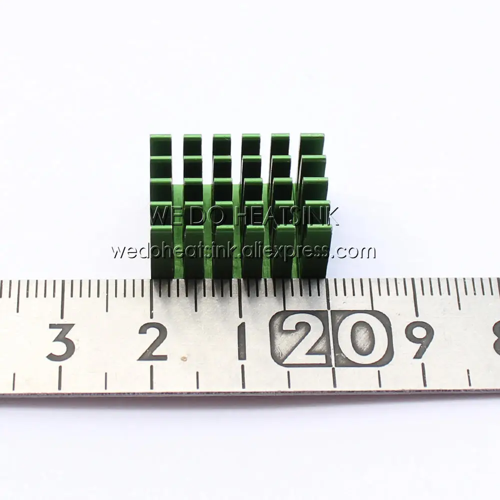 20 шт. анодированный радиатор для графической карты х14х11 мм|card 32gb|card pullerradiater |