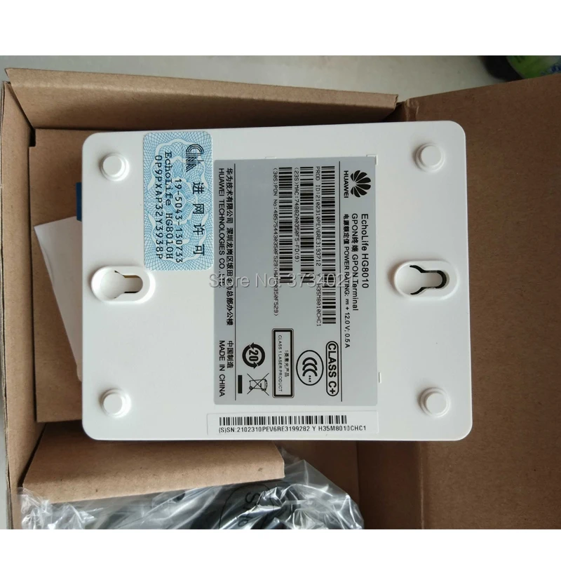 5 шт/лот huawei ecalife HG8010H GPON терминал ont 1 GE Ethernet порты английская