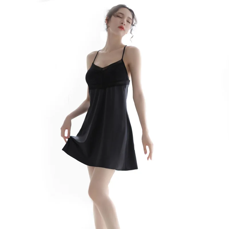 Горячая сексуальная пижама женщина искушение Camisole Ночное Нижнее белье Униформа