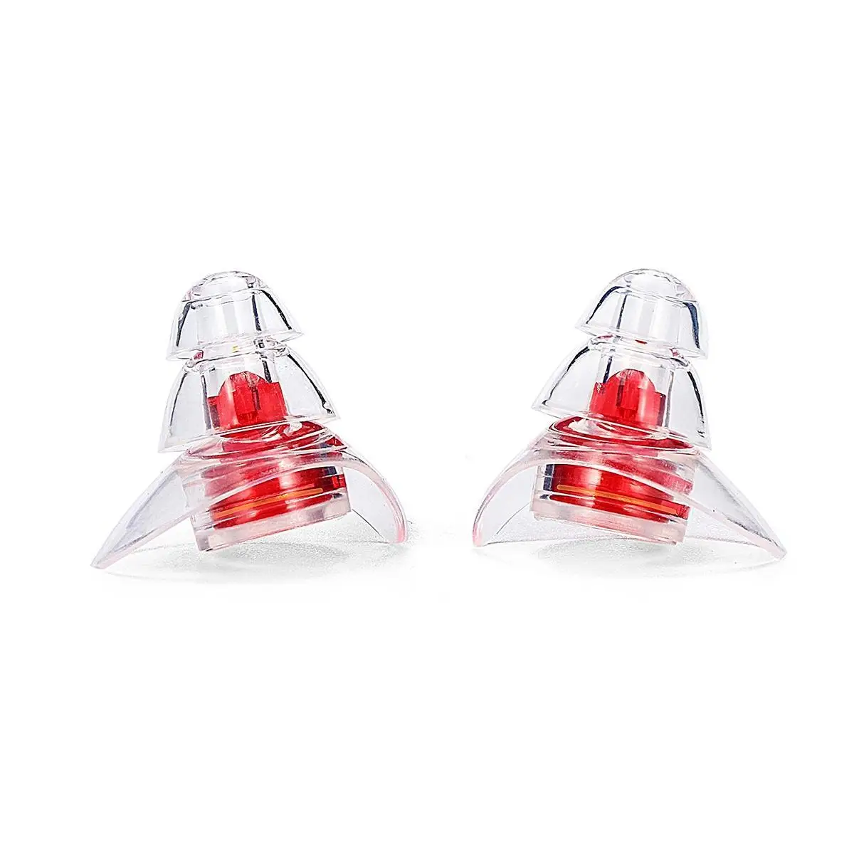 1 Pair Soft Silicone Ear Plugs Protection Reusable Professional Music Earplugs Noise Reduction For Sleep DJ Bar Bands Sport | Электроника