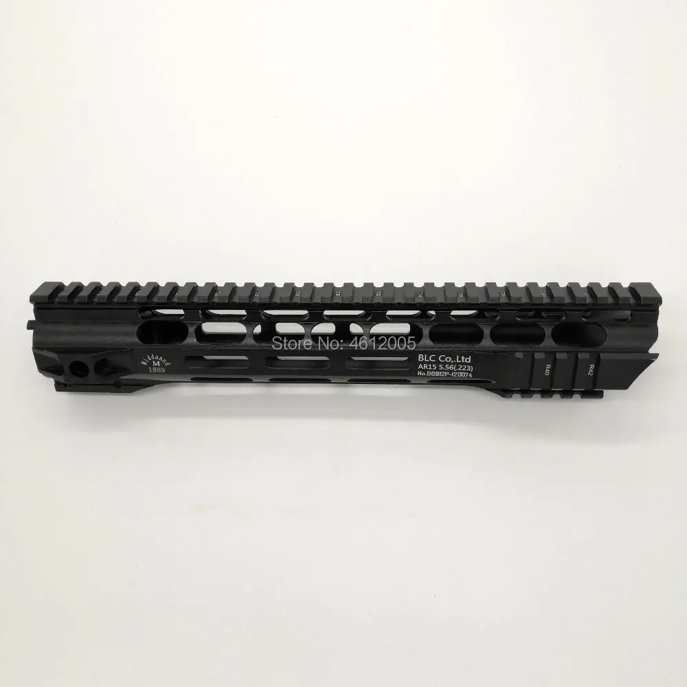 12 дюймов тактический MLOK трубчатое цевье супер тонкий ar 15 Handguard Quad Rail для M4
