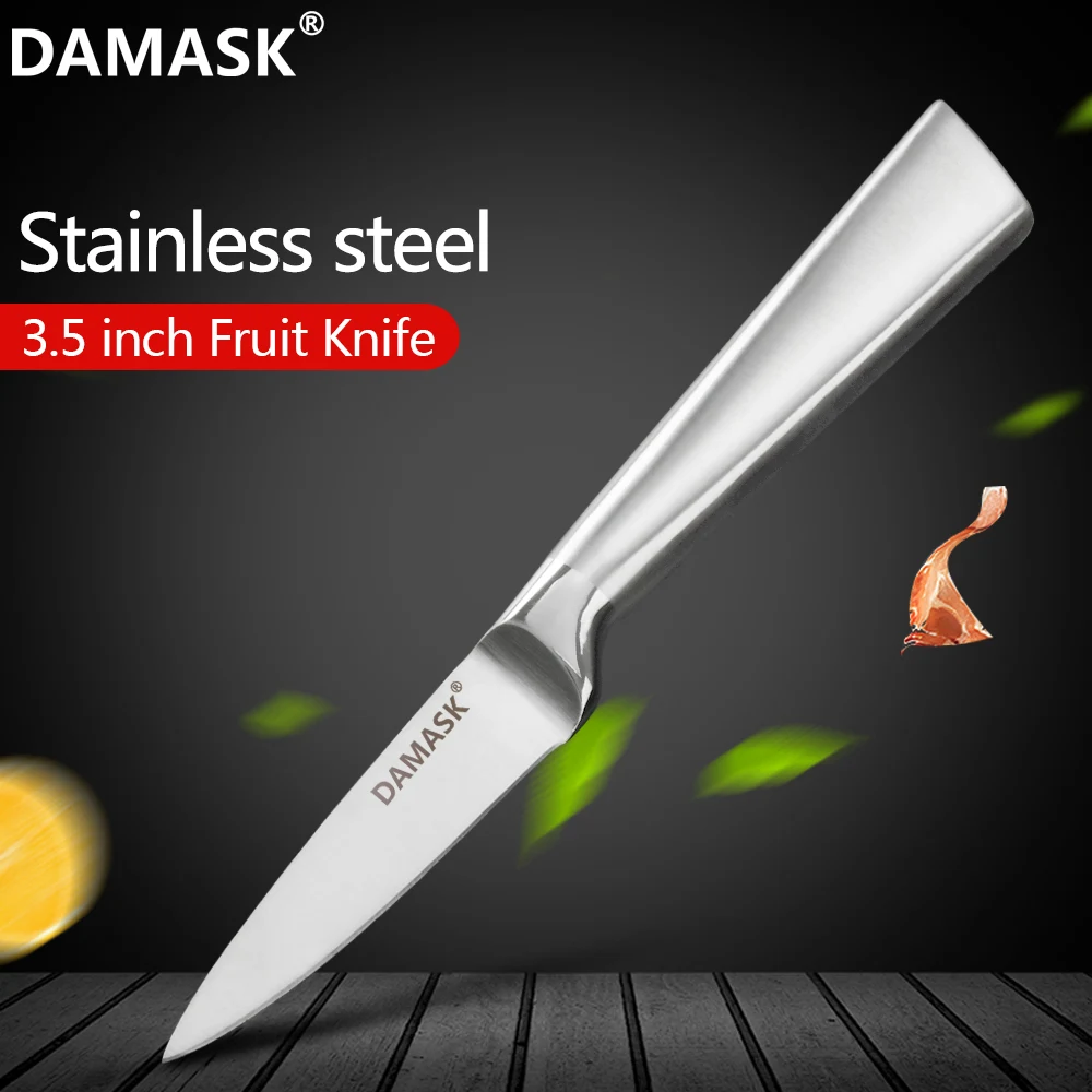 Damask кухонные профессиональные ножи 3 5 дюйма для очистки овощей столовые приборы