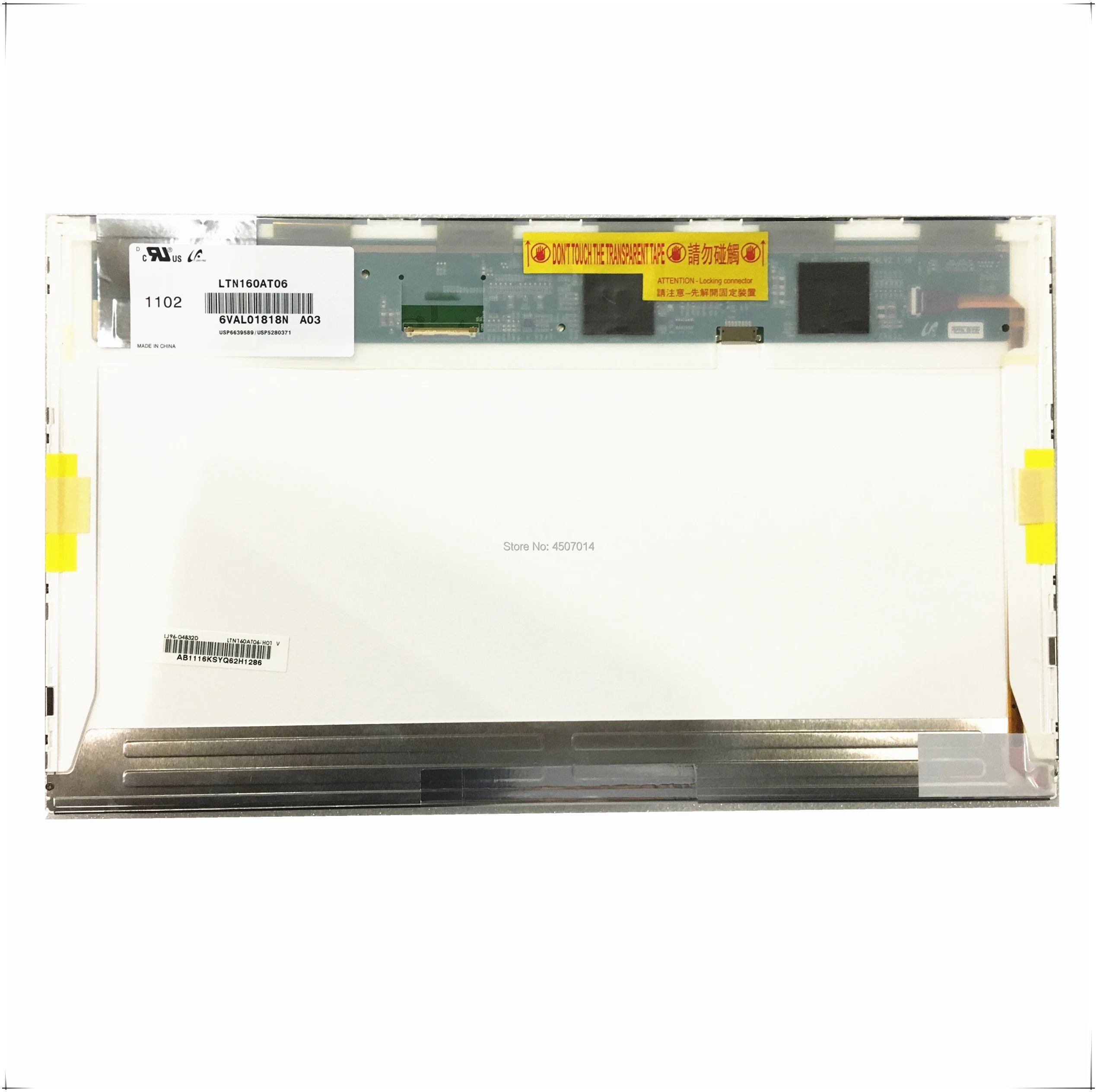 Бесплатная доставка ЖК экран для ноутбука LTN160AT06 HSD160PHW1 B00 подходит Asus N61 N61VG N61JV X66IC