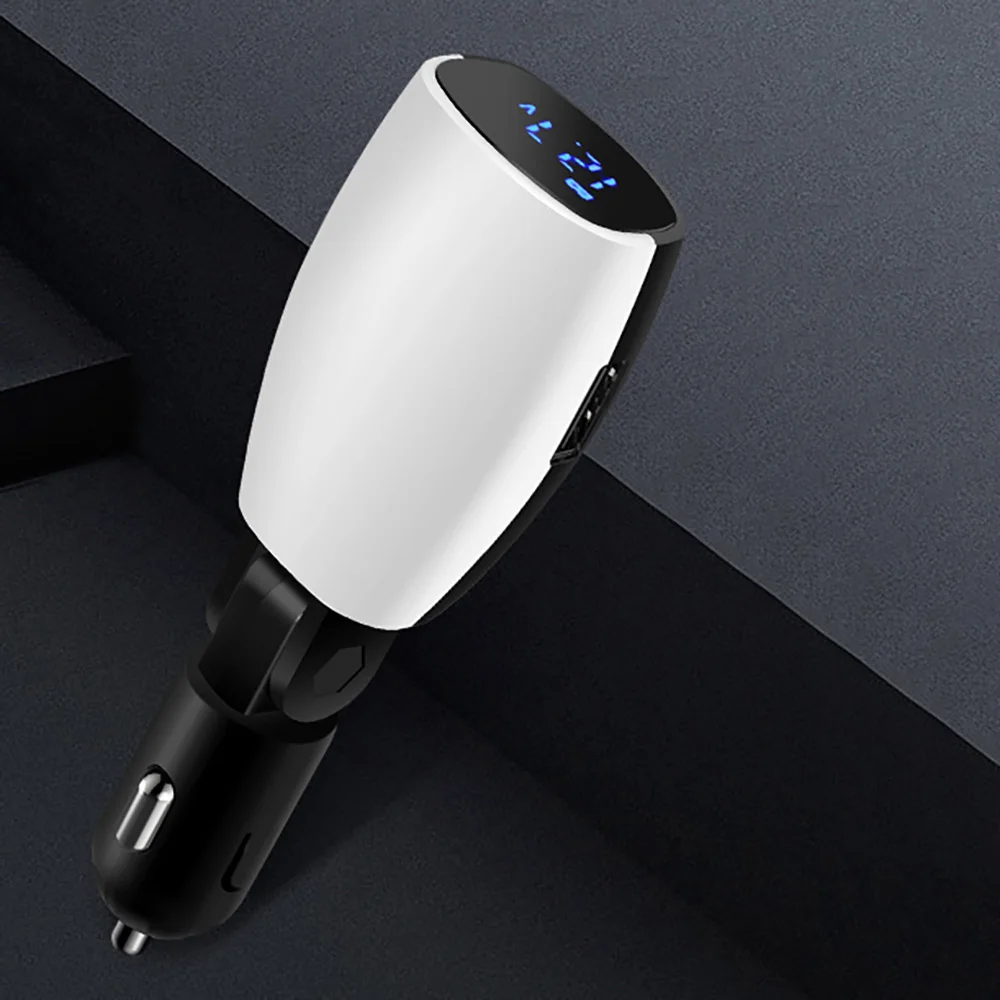 4 в 1 двойная USB зарядка интеллектуальная система управления 3.1A светодиодный