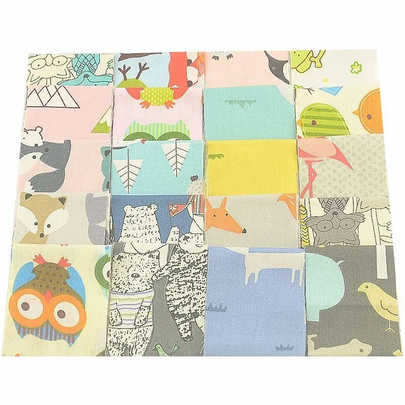 Booksew 100% хлопчатобумажная ткань 5x50 см желейные рулоны сделай сам Лоскутная кукла