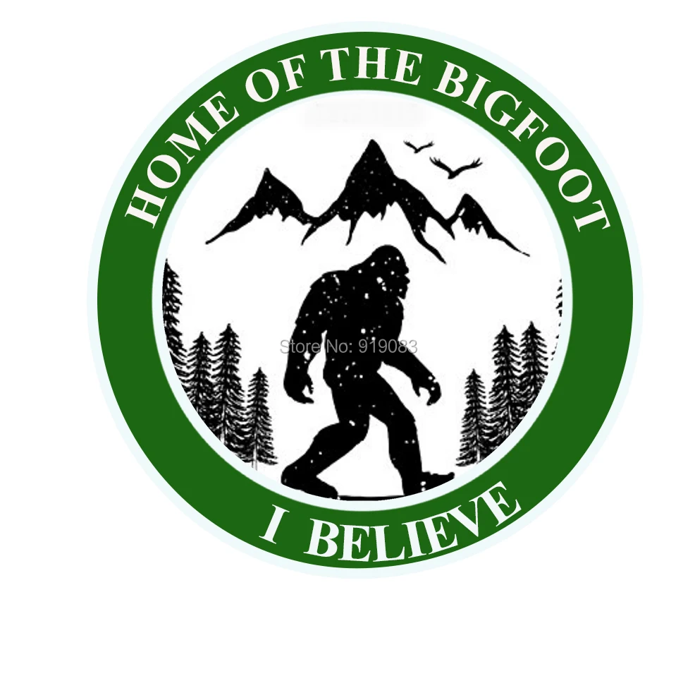 Нашивки bigfoot для одежды наклеиваемая аппликация с эмблемой Я верю рюкзака 3 дюйма