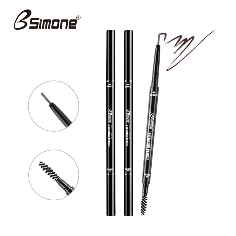 Eyebrow Tint Cosmetics Natural Long-Lasting Tattoo Pen Waterproof Black Brown Pencil Makeup Set Beauty | Красота и здоровье
