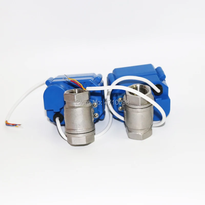 1/2 &quotDN15mm DC12V нержавеющая сталь 304 моторизованный шаровой клапан CR 01/CR 02/CR 03/CR 04