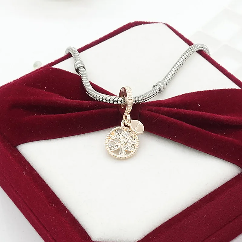 TTBEADS 1 шт. серебряное дерево жизни Европейский Шарм бусы для ожерелья браслета
