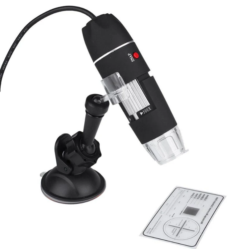 DANIU Новый USB 8 светодиодный 500X 2MP цифровой микроскоп эндоскоп Лупа видеокамера с