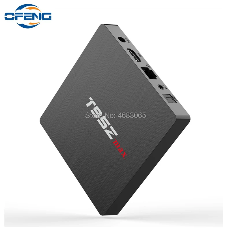 T95Z MAX Smart TV BOX 3 ГБ 32 Восьмиядерный процессор Amlogic S912 Andorid 7 1 2 4G/5 ГГц Dual WiFi BT4.0 4K H.265