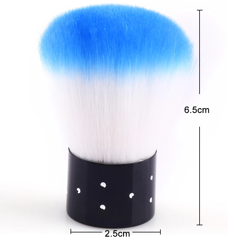 Blueness 1 шт. 4 цвета произвольная красота для дизайна ногтей щетка очистки от пыли