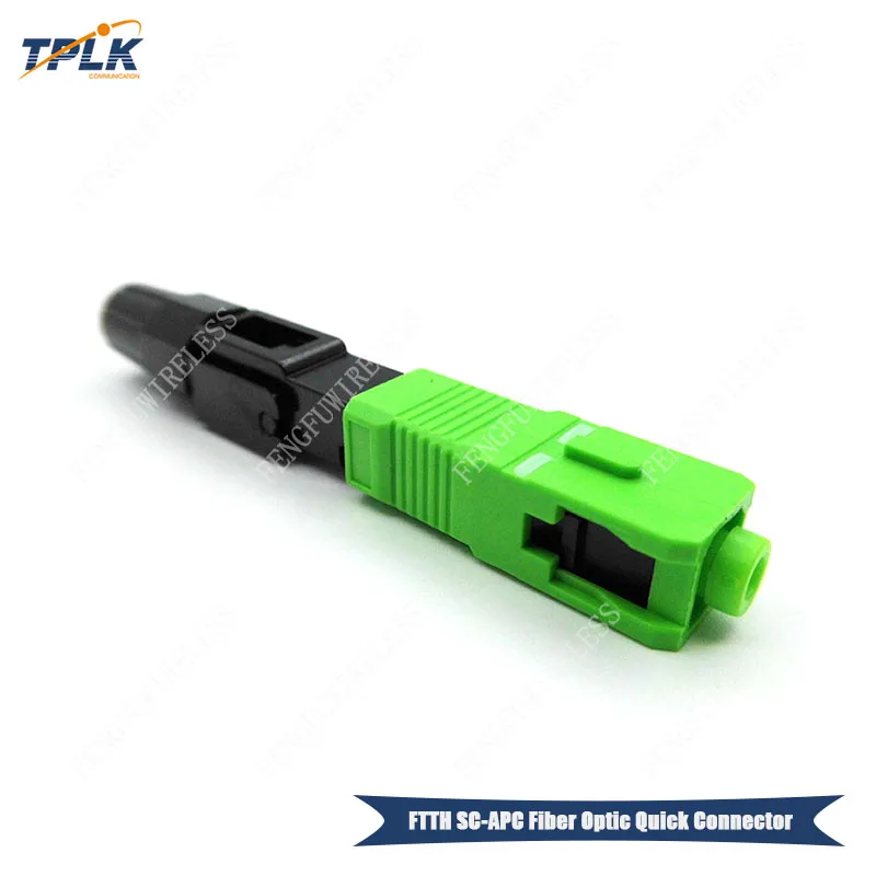 Бесплатная доставка 50 шт./кор. одномодовый волоконно оптический SC APC FTTH SC/APC SM