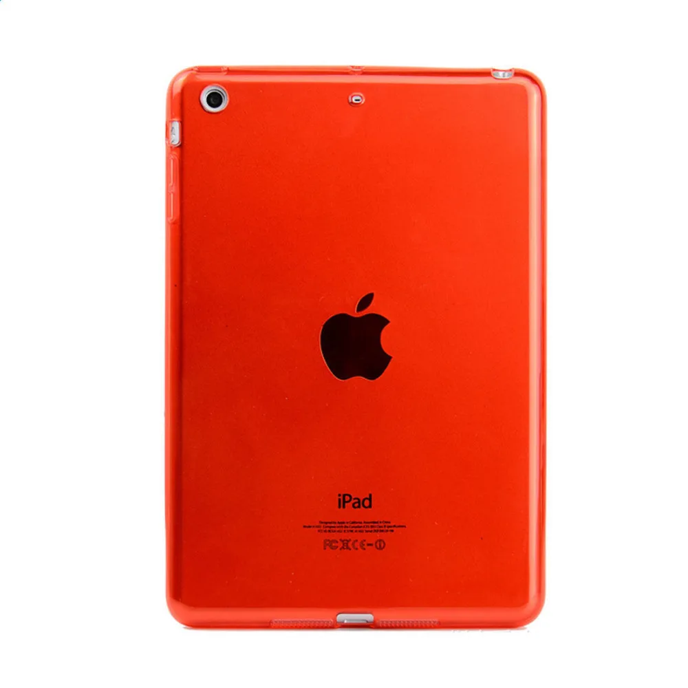 Мягкий ТПУ чехол для планшета iPad mini 4 силиконовый прозрачный Mini защитный высокого