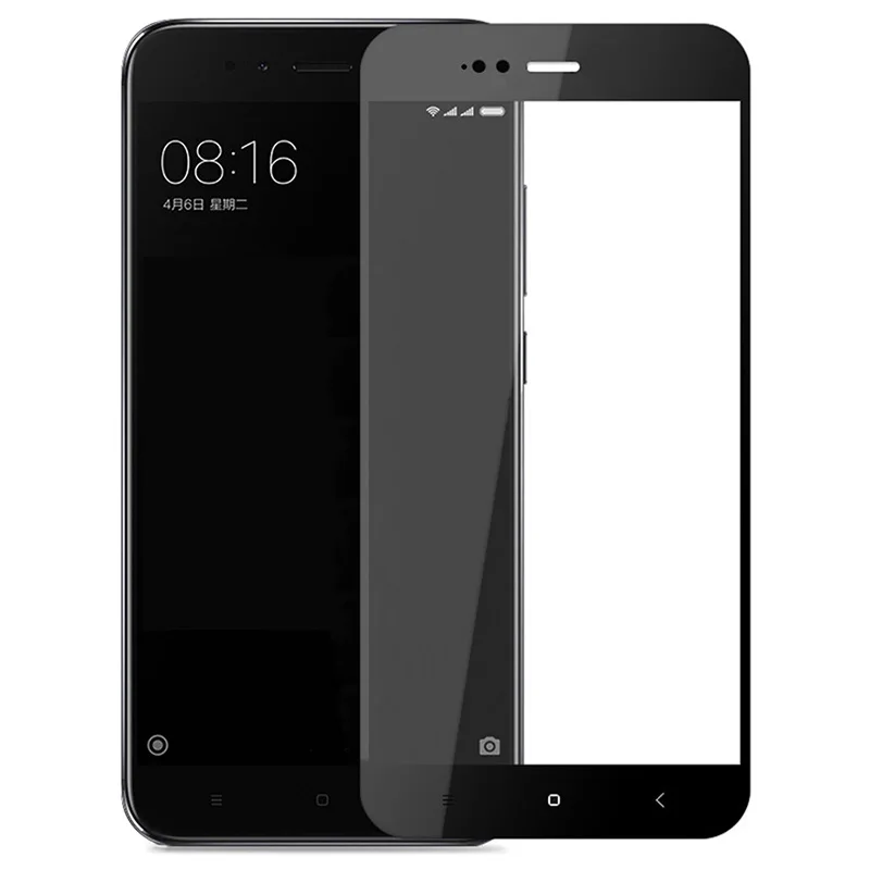 Защитное закаленное стекло для Xiaomi Mi A1 | Мобильные телефоны и аксессуары