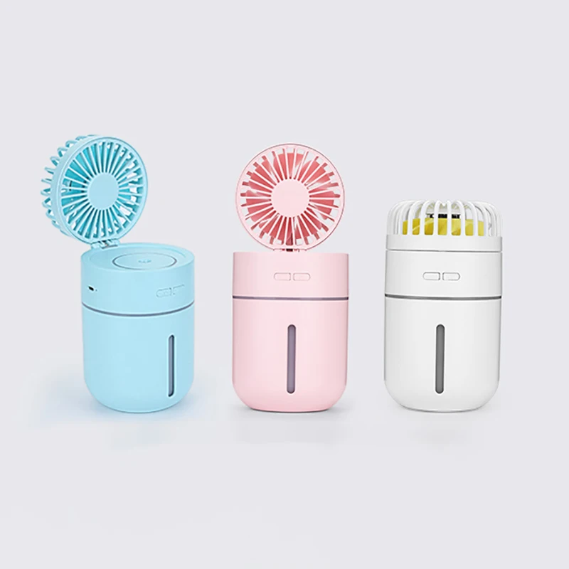Mini Usb Handheld Humidifier Mist Water Spray Air Conditioning Moisturizing Fan Portable Face Misting Fa | Бытовая техника