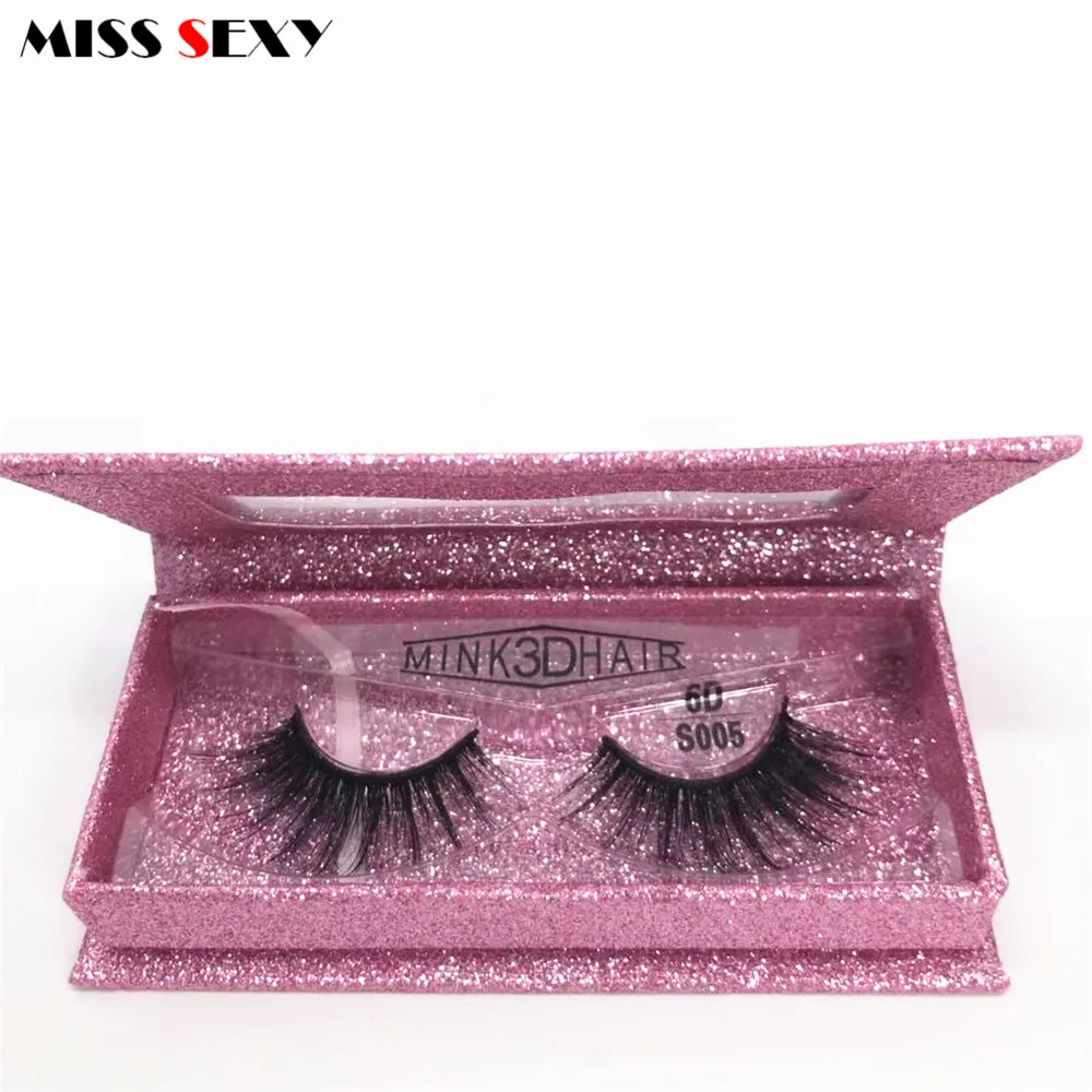 Misssexy lash6ds020 норковые ресницы ручной работы крест-накрест Накладные без лишних